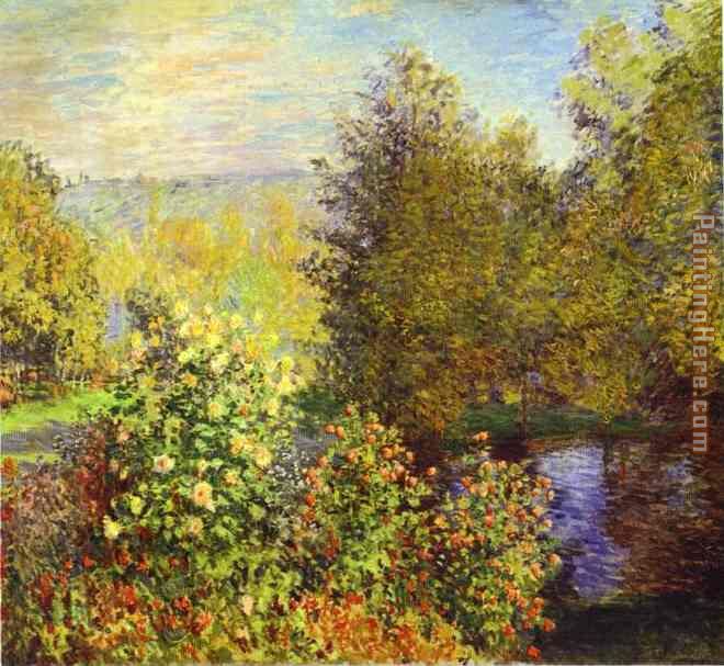 Claude Monet The Corner of the Garden at Montgeron